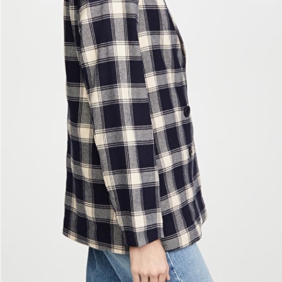 NWT Rolla’s Check Slouch Blazer Jacket Sz Medium Z145-12 - Picture 8 of 10